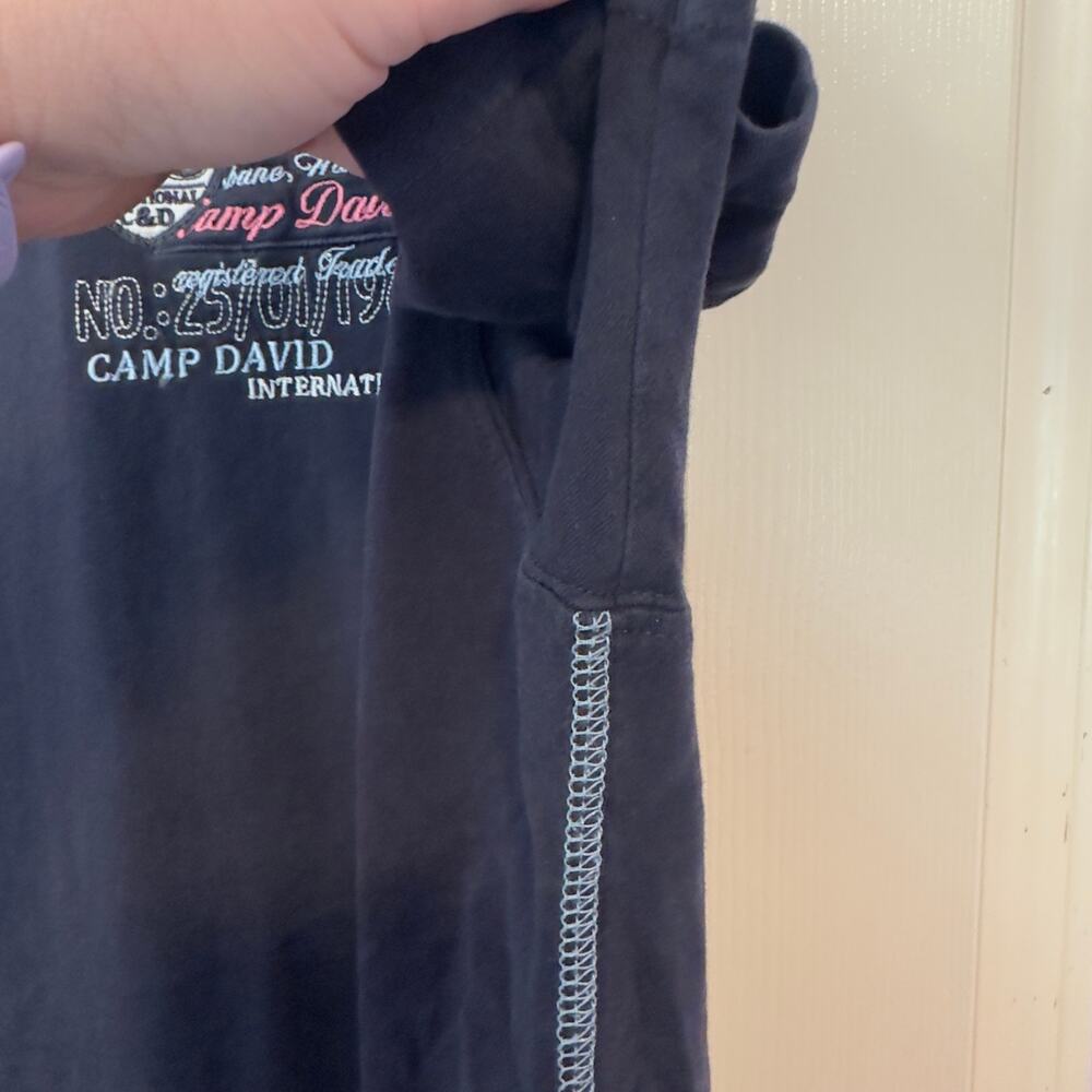 Camp David Men’s Graphic Embroidered Short Sleeve T-Shirt Size XXL Streetwear - Picture 8 of 9